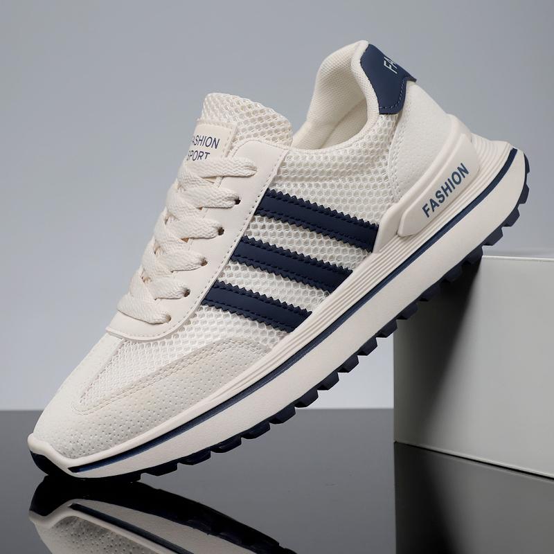 Stretchable Running Shoes for Men Casual Sports Sneakers - Wide Toe Jogging Trainers Free Shipping