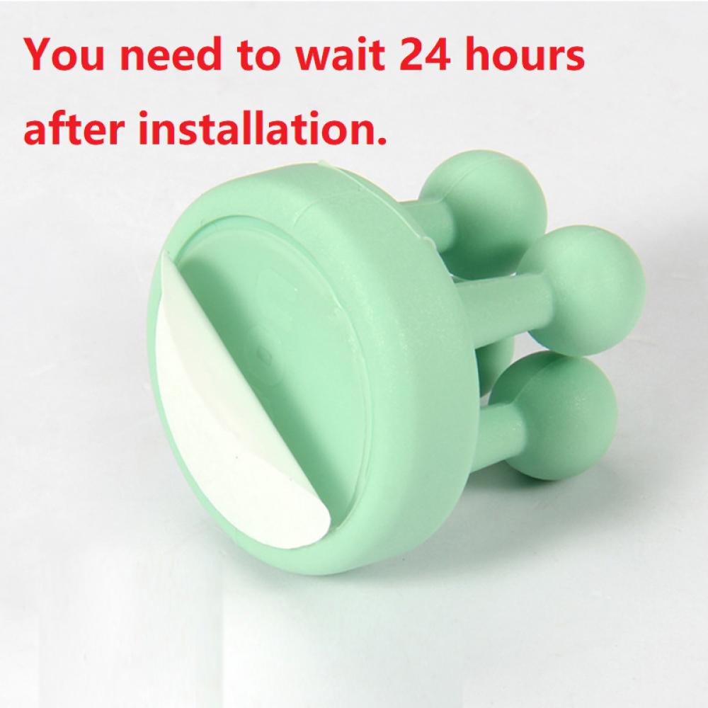 2 szt. Silikonowe haczyki samoprzylepne bezszwowe wieszaki na drzwi sypialnia bezdotykowy hak klucz wieszaki na parasole wieszaki na ręczniki do dekoracji ścian