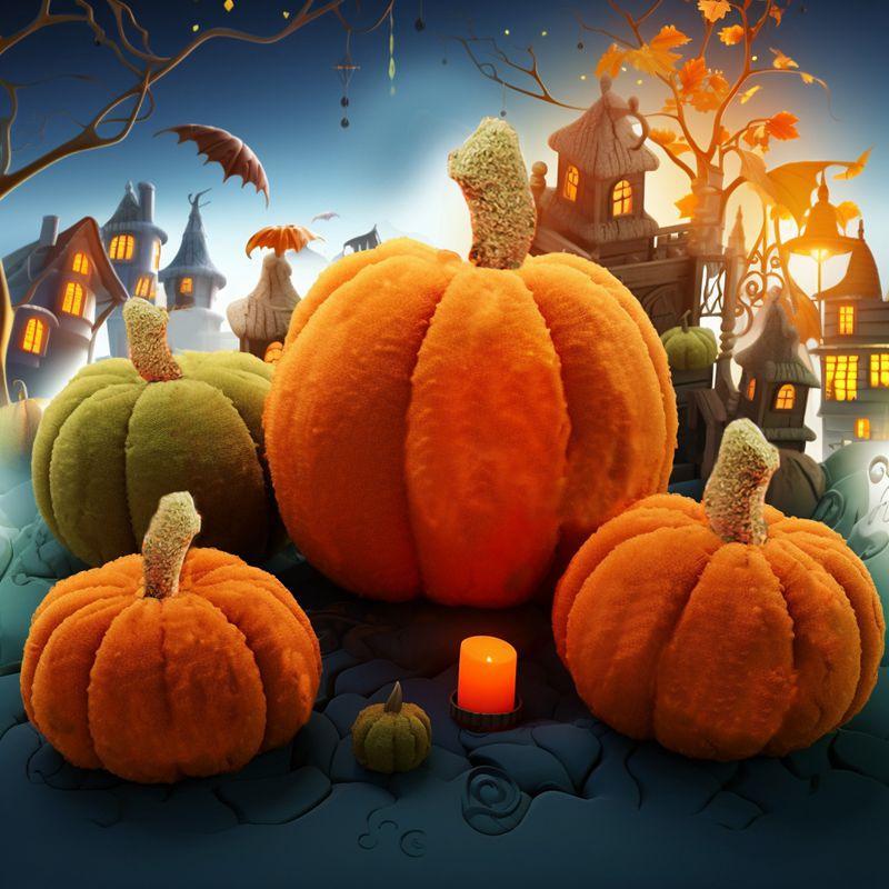 Giant Pumpkin Plush Toy Creative Pillow Home Cuddle Pillow Office Supplies Halloween Christmas Gift