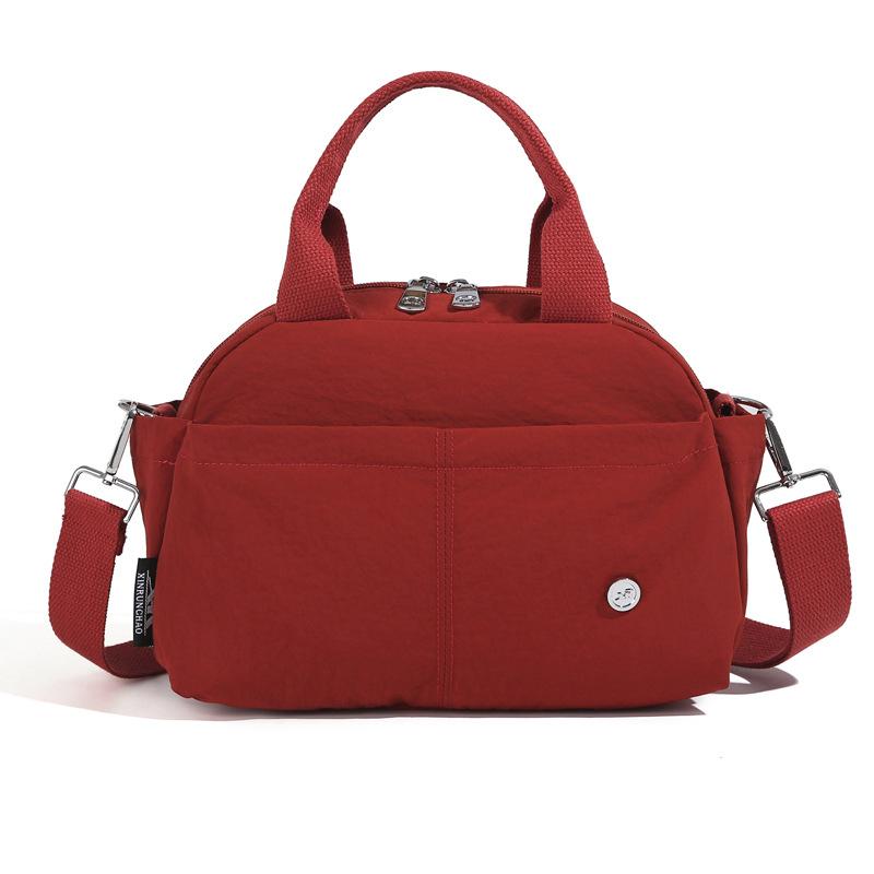 Women's Shoulder Bag Middle-Aged Handbag Mother's Bag Small Square Bag