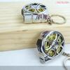Portable Mini Hollow Pocket Tape Measure Home Measuring Tools 2M Metric Tape Measure Stainless Steel Retractable Metric Ruler