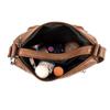 New soft texture temperament women's messenger bag fashionable shoulder large capacity multi-pocket mother backpack