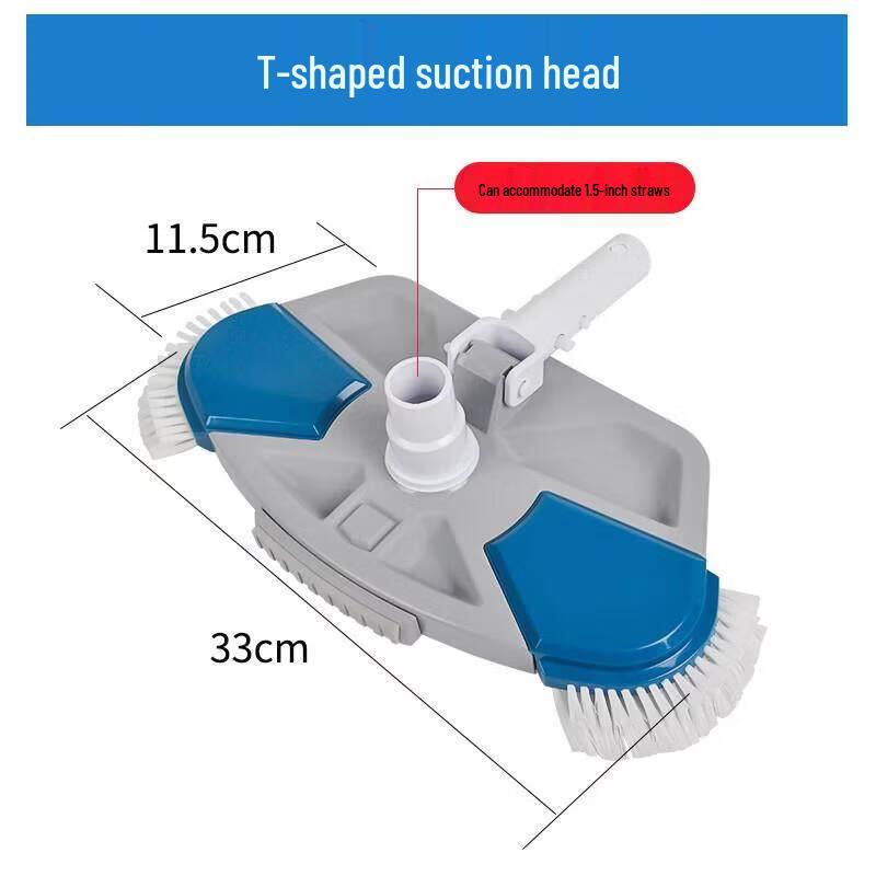 Pool Vacuum Head with Brush