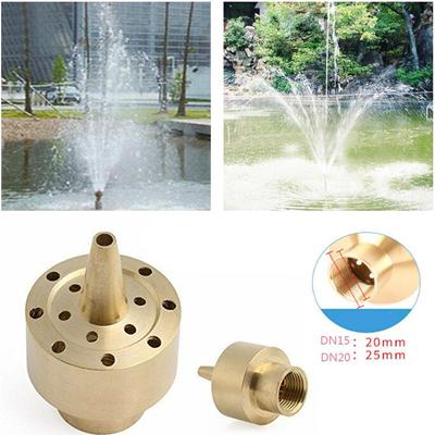 1/2 "messing Garten Teich Brunnen Wasser Düse Sprinkler Spray Kopf