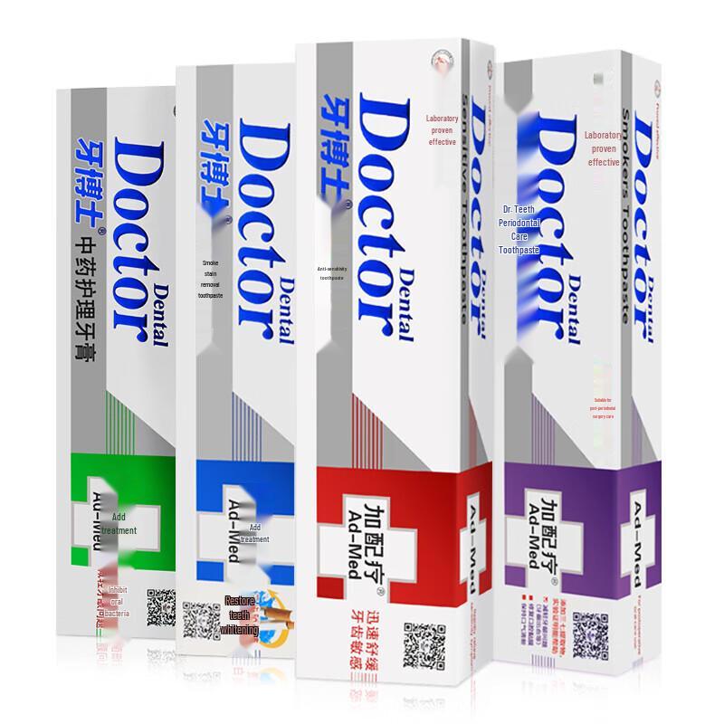

Doctor B Multi-Effect Toothpaste 4-Pack