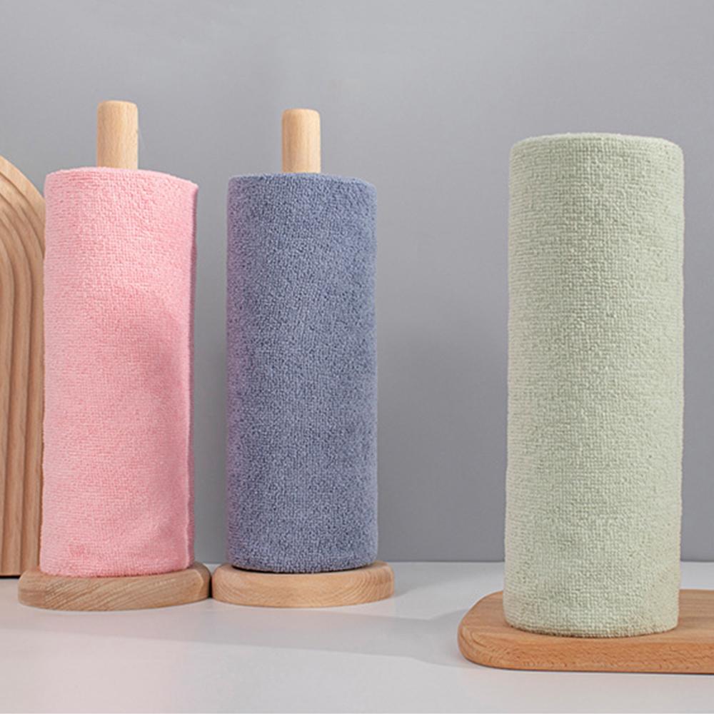 Microfiber Cleaning Cloth Roll, Tear Away Microfiber Kitchen Towels 20Pcs, Reusable Washable Rags, Scratch Free, Ultra Absorbent Dish Rags