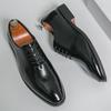 Męskie Buty Eleganckie Trend Ślubne Społeczne Codzienne Skórzane Męskie Biurowe Codzienne Buty Biznesowe Formalne Buty Oxford Męskie