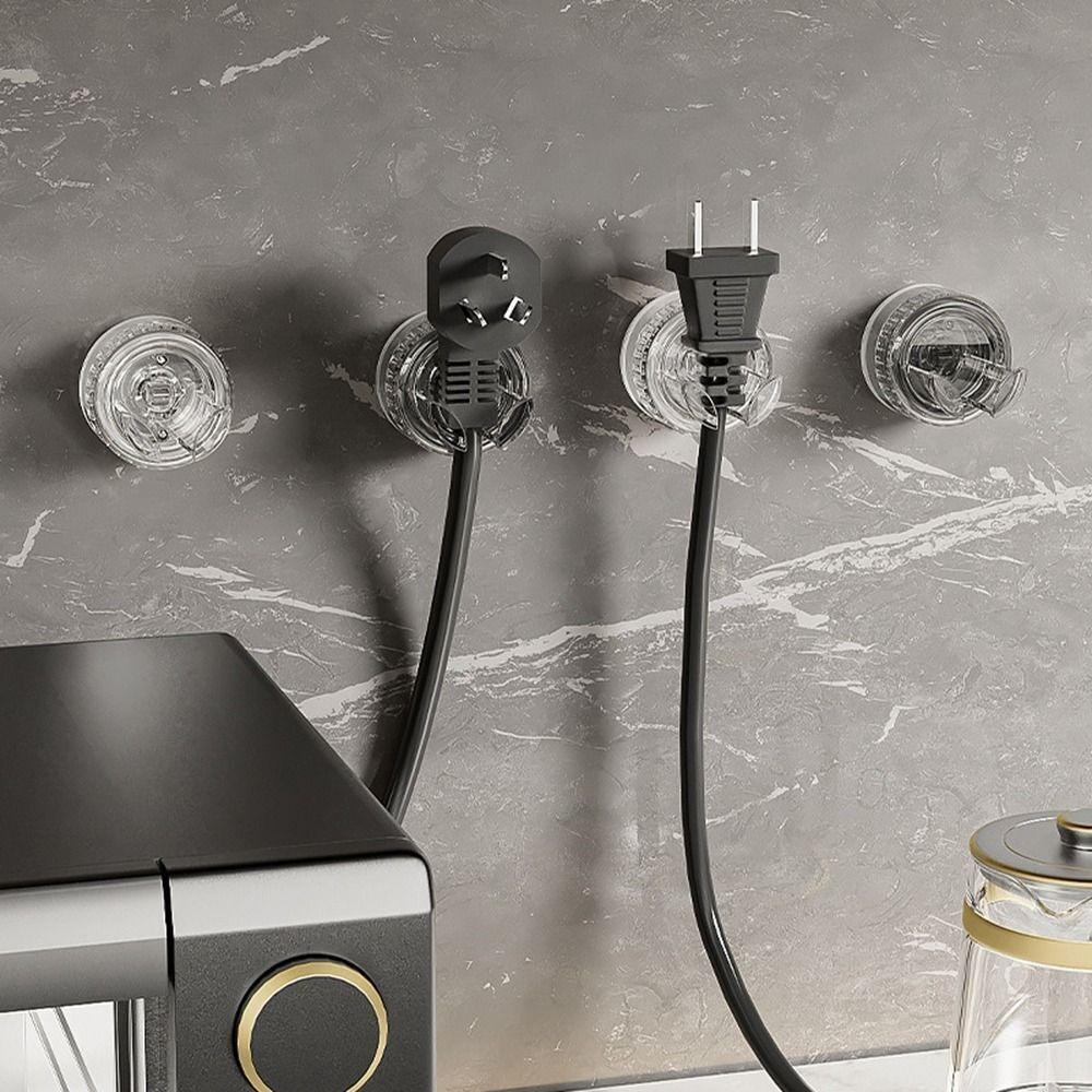 Suction Cup Vacuum Hook Hole-Free Key Holder Door Wall Hanger  Kitchen Bathroom Hanging Accessories