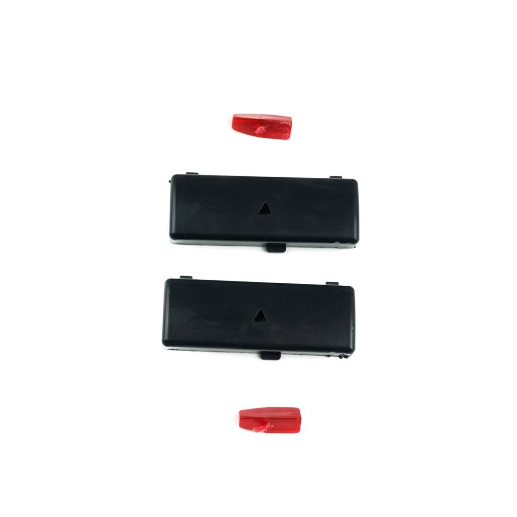 EDP88-5 2 Pcs Air Conditioner Climate Control Switch Panel Temperature Up Button Covers for BMW X5 E53 5 Series E39 64116915812