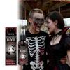 Halloween Fake Blood Spray for Face & Body, Non-Toxic Plasma Effect Makeup Spray for Costumes, Stage, Party, and Cosplay (Red)