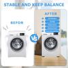 Neue 4 Stück Waschmaschinen Anti-Vibrations-Pads 19 Starke Saugnäpfe Leises Rutschfestes Pad Stoßdämpfende Füße Möbeluntersetzer