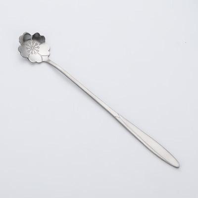 304 Stainless Steel Cherry Blossom Dessert Spoon