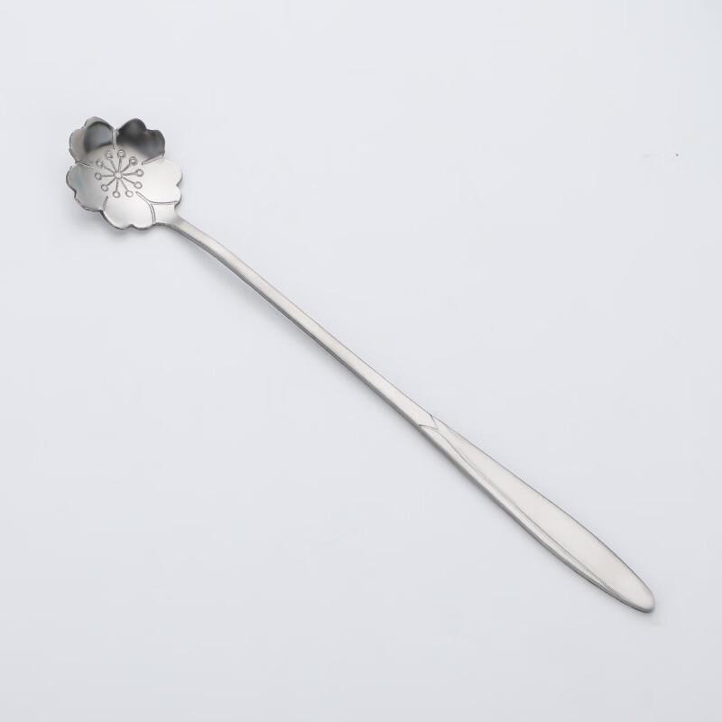 304 Stainless Steel Cherry Blossom Dessert Spoon
