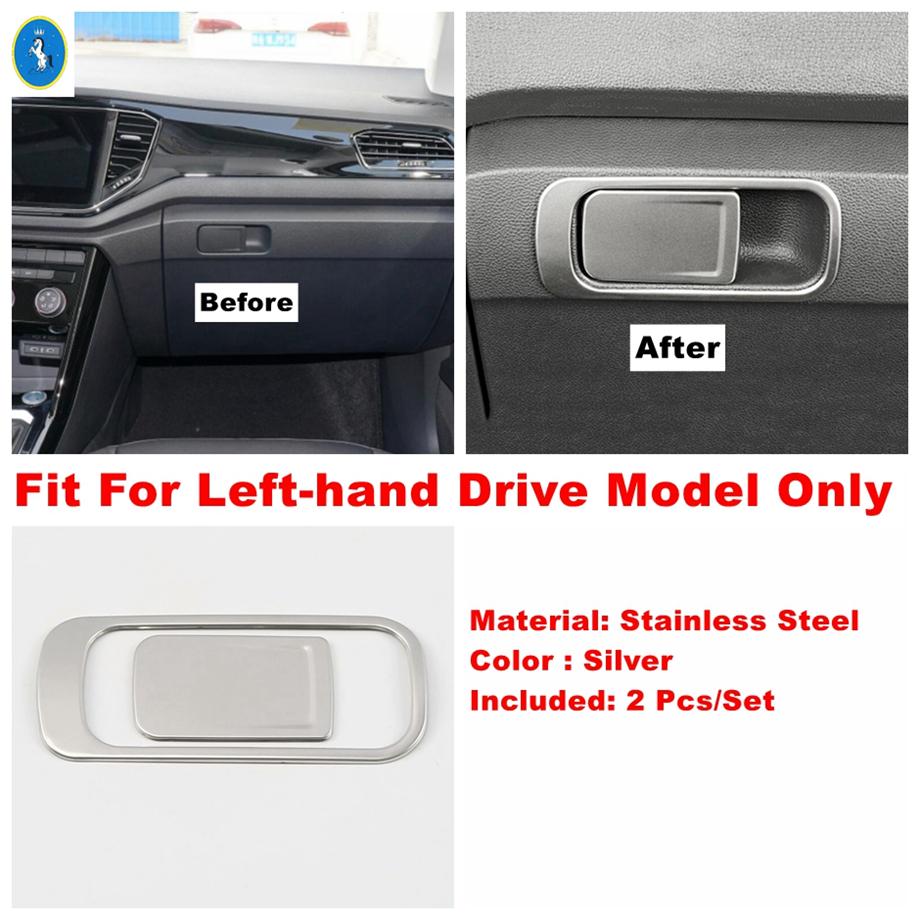 Dashboard Auto Air AC Vent / Glove Storage Box Cover Trim For Volkswagen T-Roc T Roc 2018 -  Car Interior Accessories