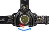 GENTOS Head Vader LED USB 720 Hours of Operational Run Rear View Requires Dedicated Rechargeable Battery HV-1000R Headlamp, Rechargeable, Lumens, 6.5