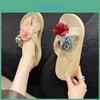 Stylish Summer Wedge Flip Flops For Women With Floral Design Comfortable Casual Wear