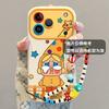 Cartoon Crying Star Phone Case for iPhone 17 Pro Max, Cute Kawaii Slim Fit Protective Cover for Apple iPhone 16 15 14, Luxury Design Shockproof Cases