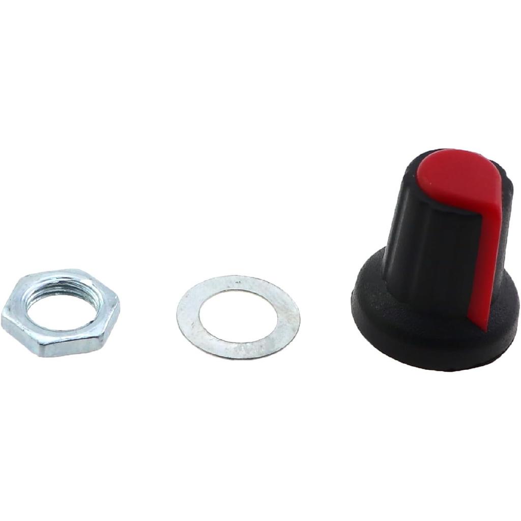 2PCS 31.7x35mm PWM DC Motor Speed Controller DC1.8-15V Speed Controller with Switch Function Speed Controller Knob Random Colour