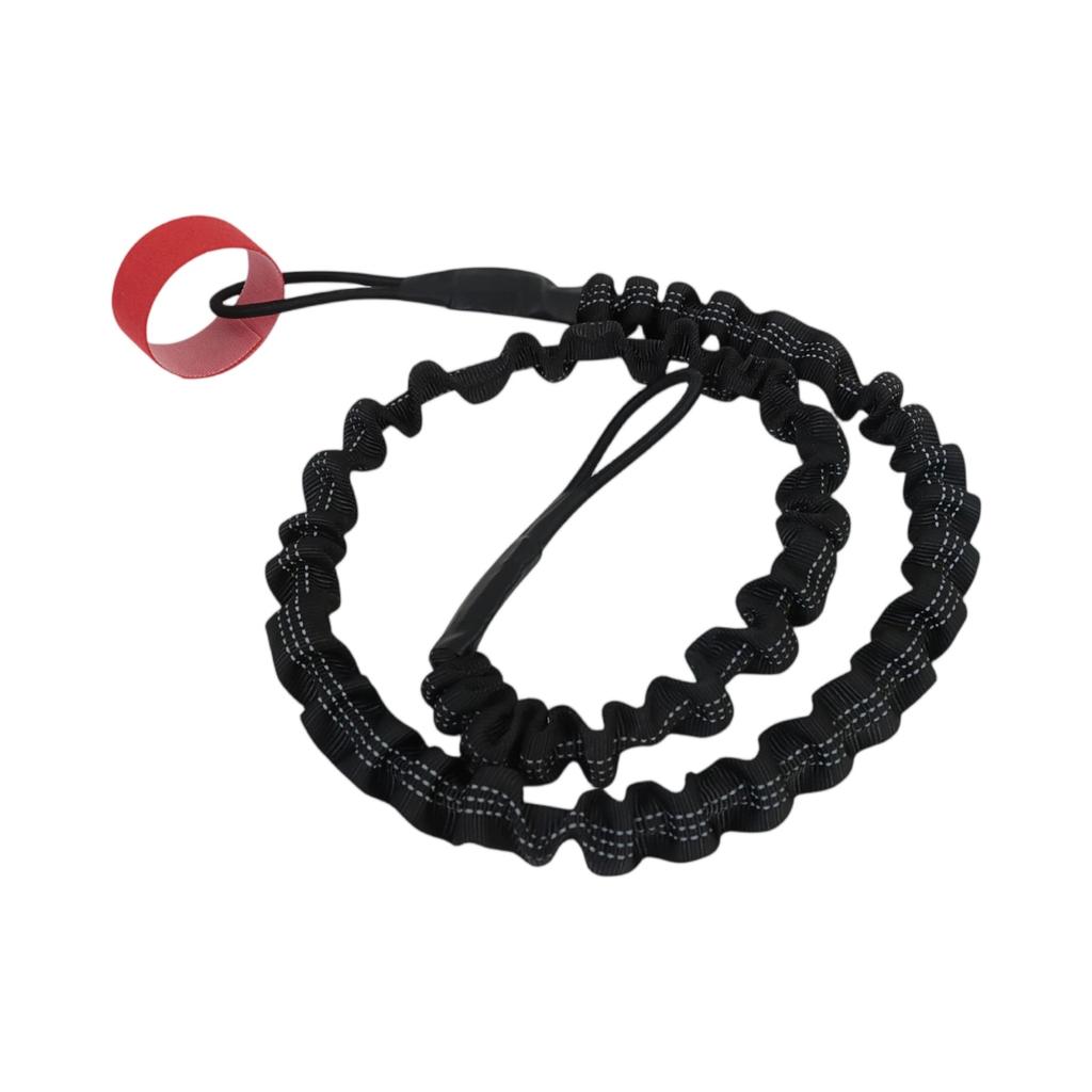 Kayak & Rubber Accessories: Paddle, Fishing Rod, -Drop Rope, Stretchable Kayak Paddle-Shaped Winding Belt
