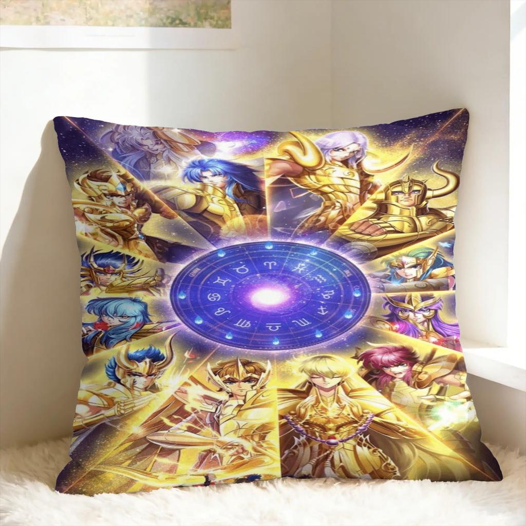 Pillow Cover The Knights Saint Seiya Morden Pillow Case For Living Room Sofa Pillowcases