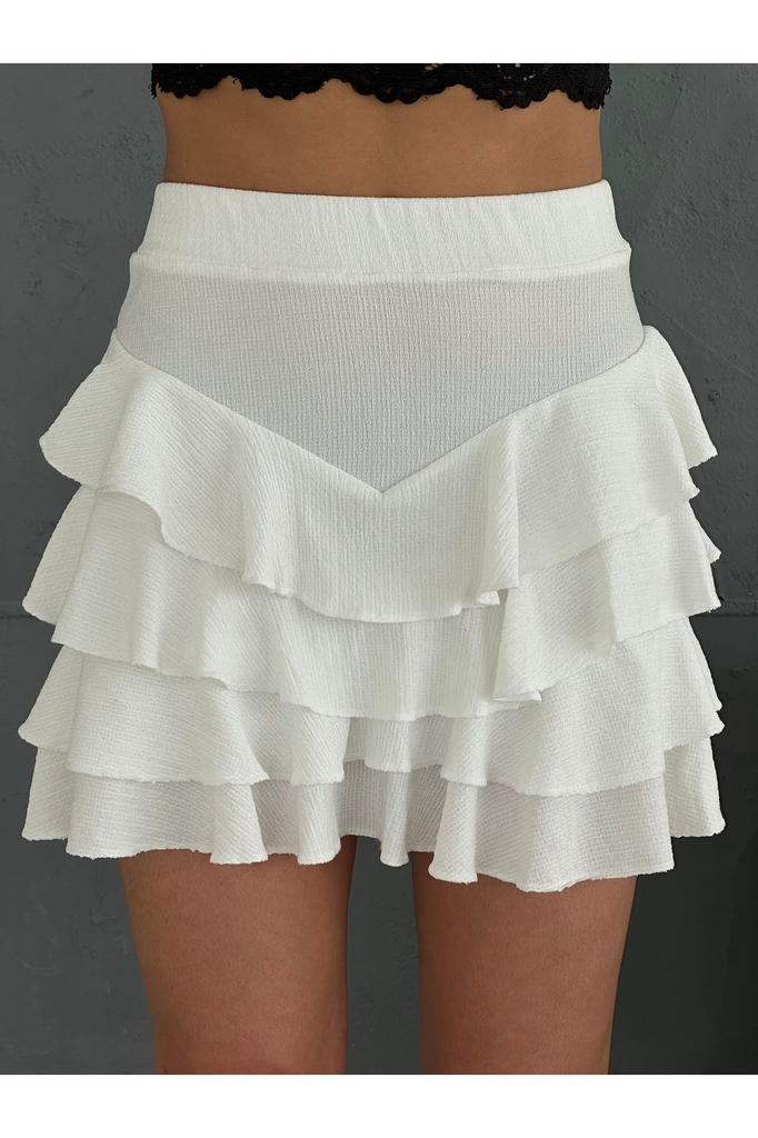 2-PIECE Mykonos Skirt Black and White