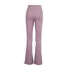 Pantaloni a zampa originali Lulu a vita alta con scanalature: Leggings a zampa d'elefante per Yoga e Pilates, effetto nudo, sollevamento glutei e snellenti.