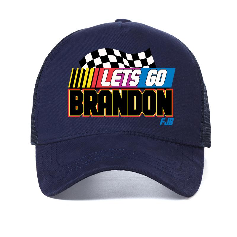 America Let’s Go Brandon Funny Unisex Women Baseball Cap Unisex Casual Adjustable Summer Mesh Breathable Hats