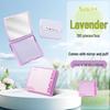 Timifly Puff-Style Oil-Absorbing Sheets with Mirror Box - 100 Sheets, Portable, Makeup-Safe