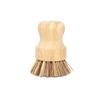 Dish Brush,   Scrub Brush Natural Sisal And  Bristles Dish For Cleaning Dishes,  Iron Pots, Pans, Vegetables And Sink 2pc