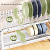 Aluminum Alloy Double-Layer Pull-Out Dish Drying Rack