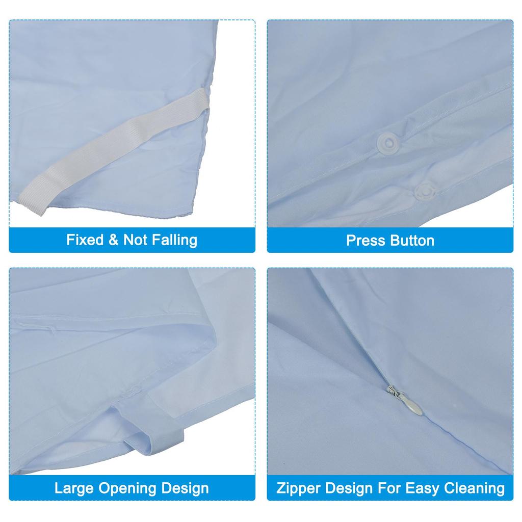 PATIKIL 210x120 Cm Sleeping Bag Liner Soft Lightweight Travel Camping Sheet Sleep Sack Compact Sleeping Bag with Carry Bag for Adults Camping Travel