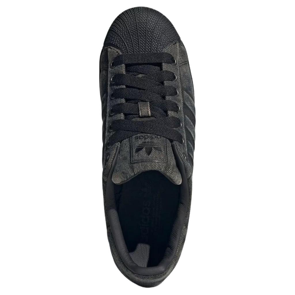 Adidas Originals Superstar 82 Comfortable Versatile Sneakers Unisex Sneakers Black JQ3240