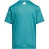 Adidas Sportswear T-Shirt Round Neck Brand Logo Letter Print Short Sleeve Kids tops Green IT4031