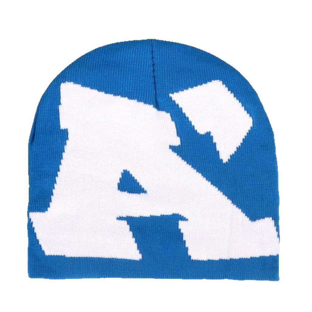 Acrylic Letter Beanie Hat For Women And Men Winter Warmth Street Style