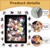 Colorful Dragon Puzzle Decorative Ornament Gift Guochao Transparent Acrylic Puzzle