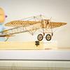 DWH VX14 1:23 Scale 380mm Wingspan Airplane Static Wooden DIY Building Model Bleriot XI Aeroplane 3D Puzzles DIY
