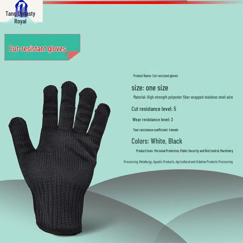 Campus & Public Security Protective Equipment Set Cut-Resistant Gloves