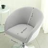 Bar Low Back Stool Chair Cover Printed Elastic Chair Cover Jacquard Wear-Resistant Bedroom Restaurant Hotel Dining Chair Cover