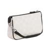 COACH Nolita Canvas With Smooth Leather Shoulder Bag Small Women's Black White CP252-SVCAH