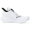 Anta Slip Resistant Abrasion Resistant Low Top Basketball Shoes Men's White Black 112131616S-3