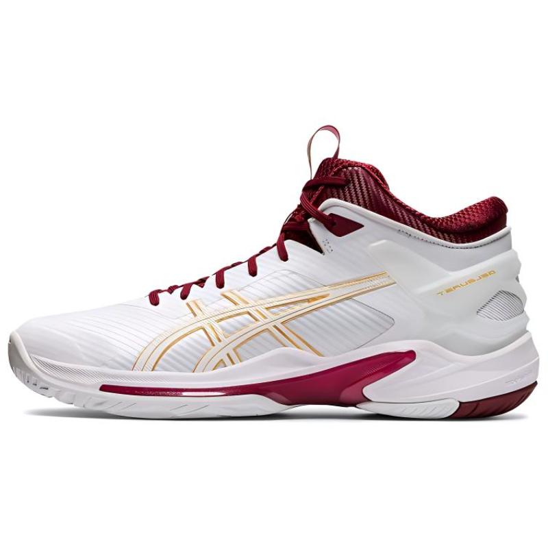 

ASICS Gel Burst 24 White Red Sneakers 1063A015-101 42