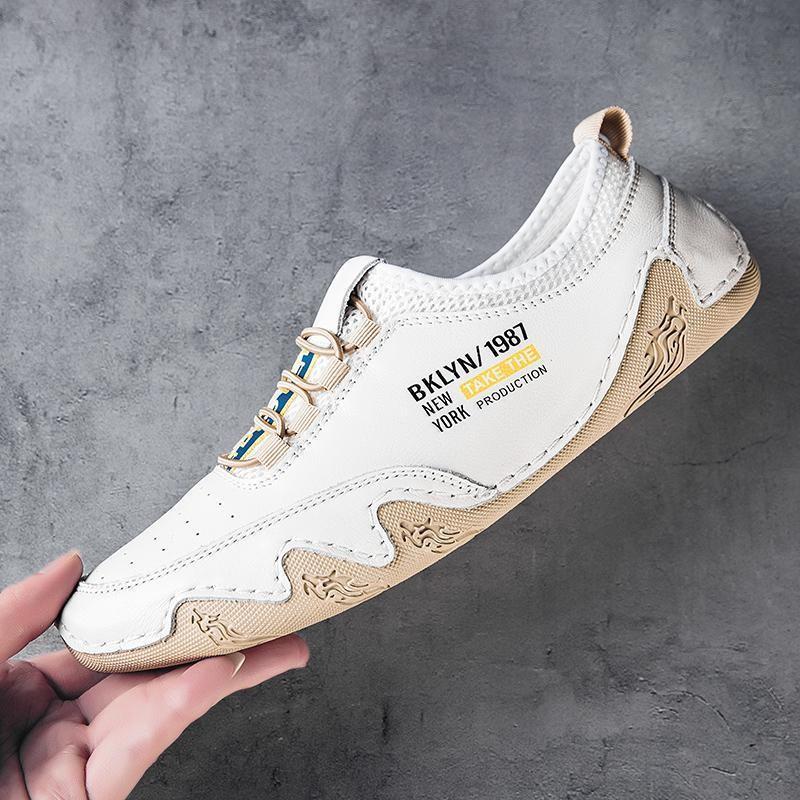 2024 Men's Summer Plus Velvet Height-Increasing Casual Leather Shoes for Work and Business