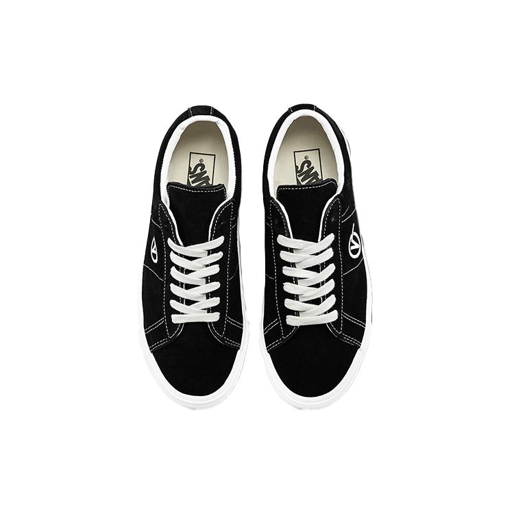 Vans Sid 'Black Suede' (Unisex) Black / True White Skateboard Shoes VN0A54F5A6O