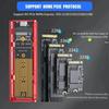 10Gbps M2 NVMe SATA SSD Case SSD Box M.2 NVME NGFF SSD To USB 3.1 Enclosure Type-A To Type-C Cable for M.2 SSD Accessories for PC