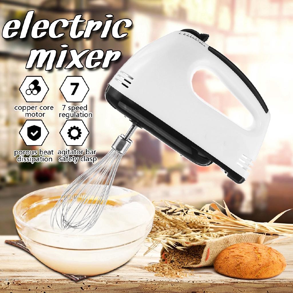 7 Speed 180W Electric Handheld Mixer Multifunction Eggs Beater Cake Baking Home Handheld Small Automatic Cream Eggs Beater