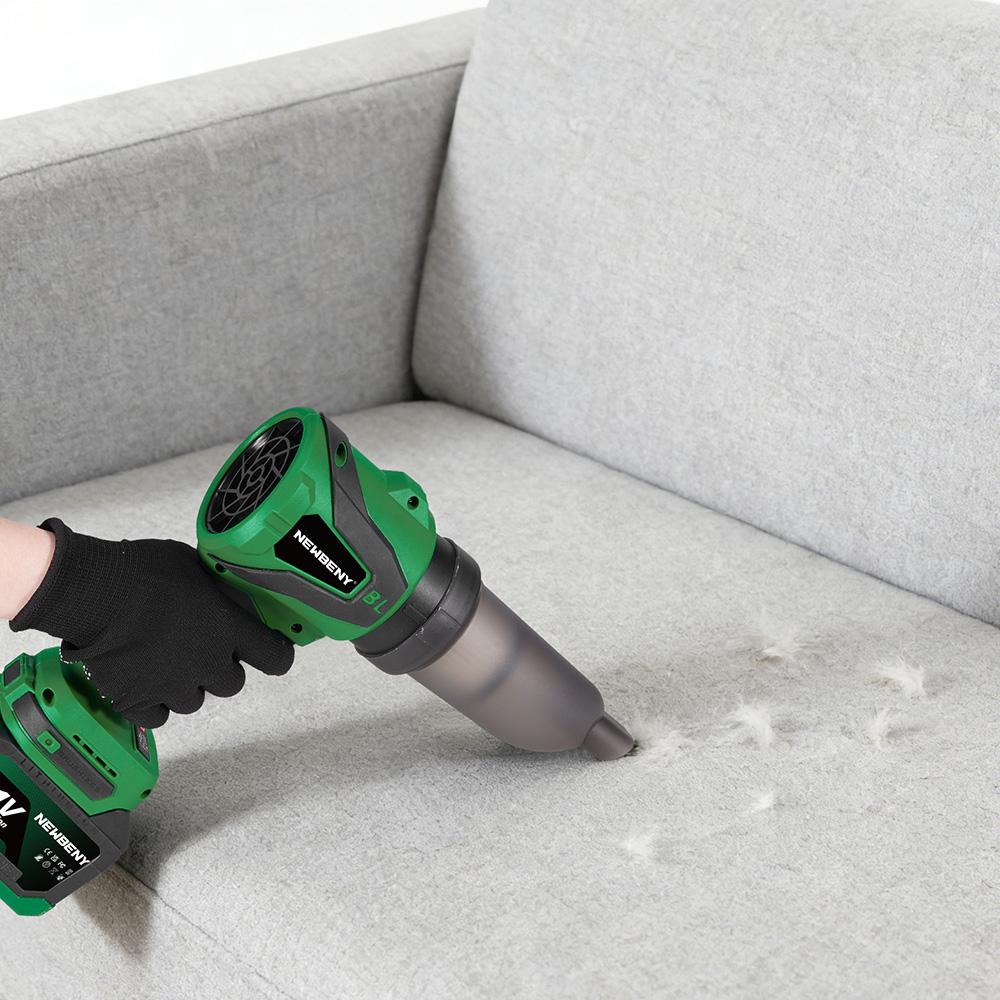 Newbeny 2IN1 Brushless Electric Turbo Blower Jet Fan 650M/S 3000W Violent Car Dryer Snow Dust Blowing Tool For Makita Battery