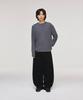 SIGNATURE Wide Curved Dart Corduroy Pants [Black]