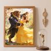 Beauty and The Beast Diamond Painting Art Kit Handmade DIY5D Home Decor Gift