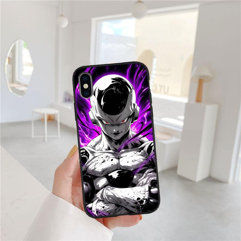 PP28 Dragon Ball Freeza Soft Shell Phone Case for iPhone SE X XS XR 11 16E 17 Pro Max Air 8 7 6 6s Plus