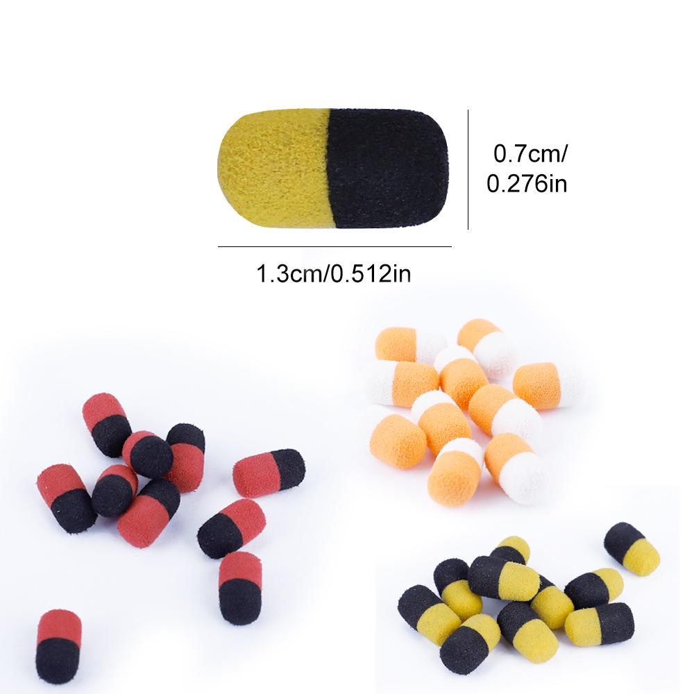 FTK 10 ks/balení Pvc Vznášející se Rybářské Korálky Kulaté Korálky 1,3 cm Kaprařské Rybářské Vybavení Příslušenství